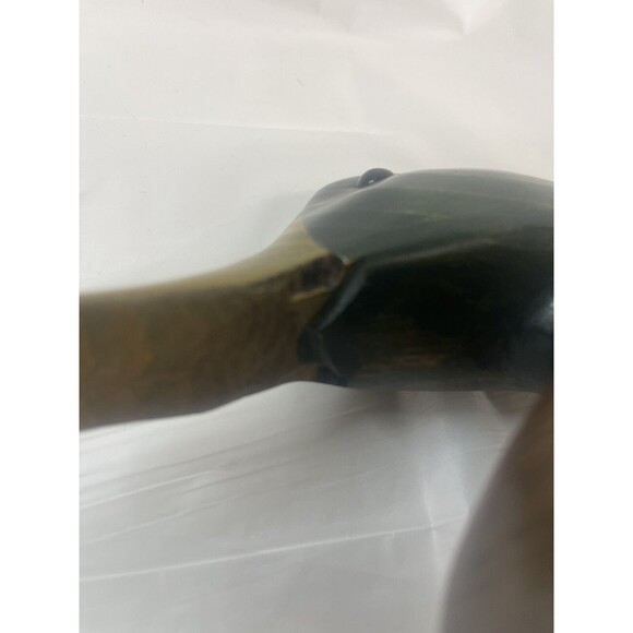 TOM TABER SIGNED NAT'S POND MALLARD DECORATIVE BIRD WATERFOWL WOOD CARVED DECOY - Picture 11 of 12